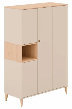 New Paidi Kleiderschrank Mila & Ben 141 x 206 cm Cashmere-Beige