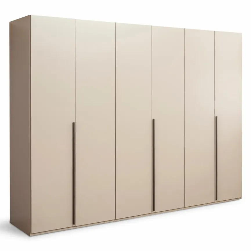 Hot rauch ORANGE Kleiderschrank Montclar-Extra 301 x 223 cm Champagner