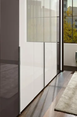 New Musterring Kleiderschrank San Diego 300 x 216 cm Weiß