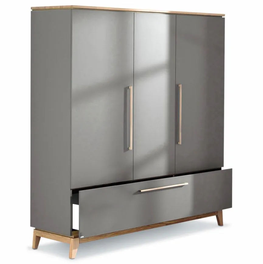 Hot Paidi Kleiderschrank Sten 171 x 200 cm Grau