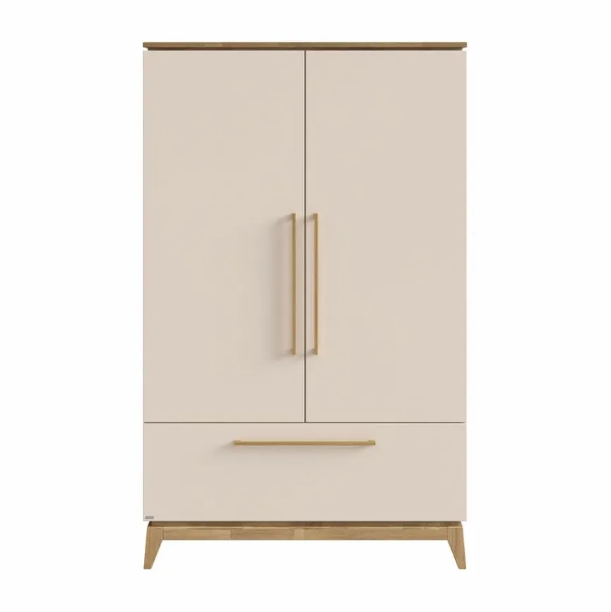 Outlet Paidi Kleiderschrank Stiene 123 x 200 cm Cashmere-Beige