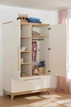 Outlet Paidi Kleiderschrank Stiene 123 x 200 cm Cashmere-Beige