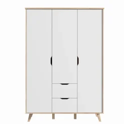 Sale FORTE Kleiderschrank Vankka 139 x 202 cm Plankeneiche