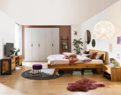 Outlet rauch ORANGE Kleiderschrank Vareno 225 x 222 cm Seidengrau