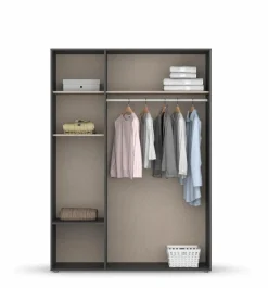 rauch BLUE Kleiderschrank Voyager 140 x 194 cm