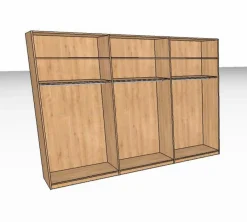 Wöstmann Kleiderschrank WSM 1600 302 x 223 cm