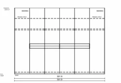 Wöstmann Kleiderschrank WSM 4300 302 x 223 cm