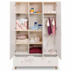 Best Paidi Kleiderschrank Ylvie 125 x 198 cm Weiß