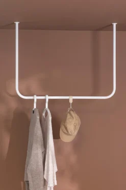 Hot Metallbude Kleiderstange Enio Weiß