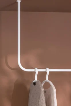 Hot Metallbude Kleiderstange Enio Weiß