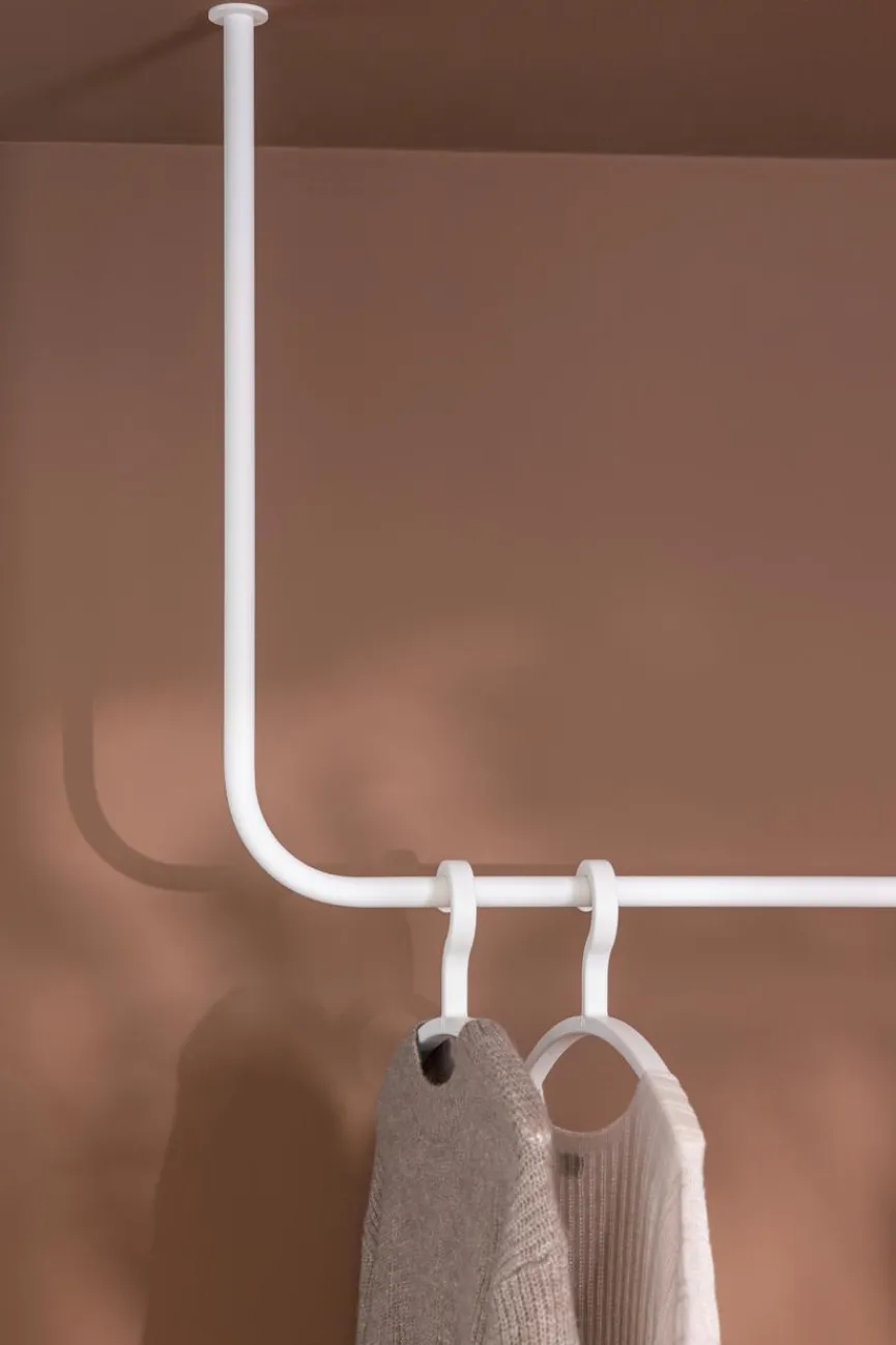 Hot Metallbude Kleiderstange Enio Weiß