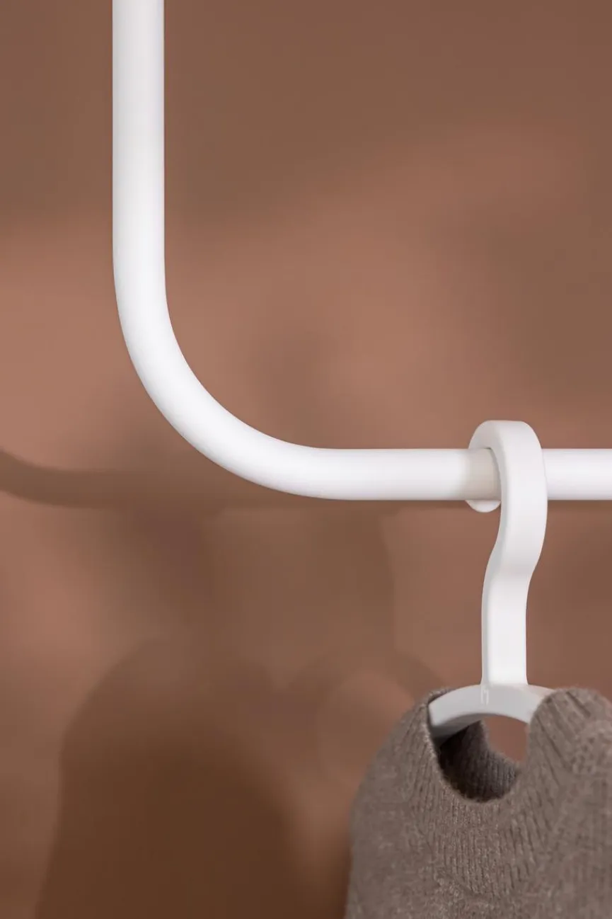 Hot Metallbude Kleiderstange Enio Weiß