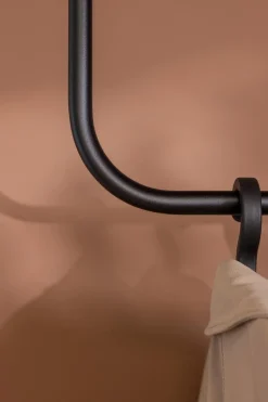 New Metallbude Kleiderstange Enio Schwarz