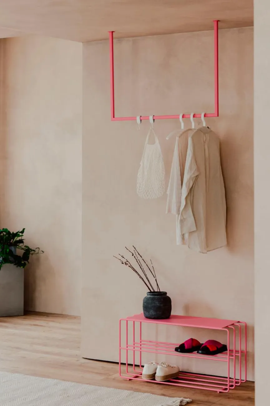 Online Metallbude Kleiderstange Rubi 60x80 Pink