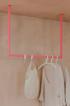 Best Metallbude Kleiderstange Rubi 60x100 Pink