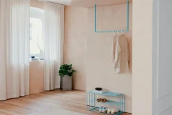 Best Metallbude Kleiderstange Rubi 60x100 Blueberry