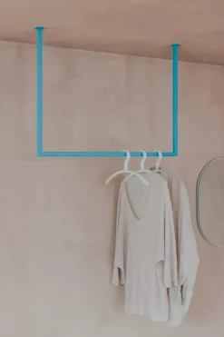 Best Metallbude Kleiderstange Rubi 60x100 Blueberry