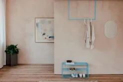 Best Metallbude Kleiderstange Rubi 60x120 Blueberry