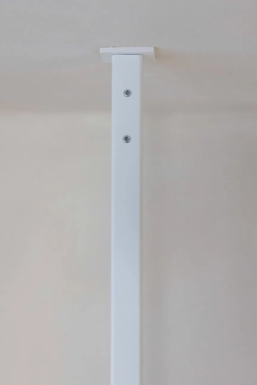 Hot Metallbude Kleiderstange Rubi 60x100 Weiß