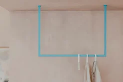 New Metallbude Kleiderstange Rubi 60x80 Blueberry