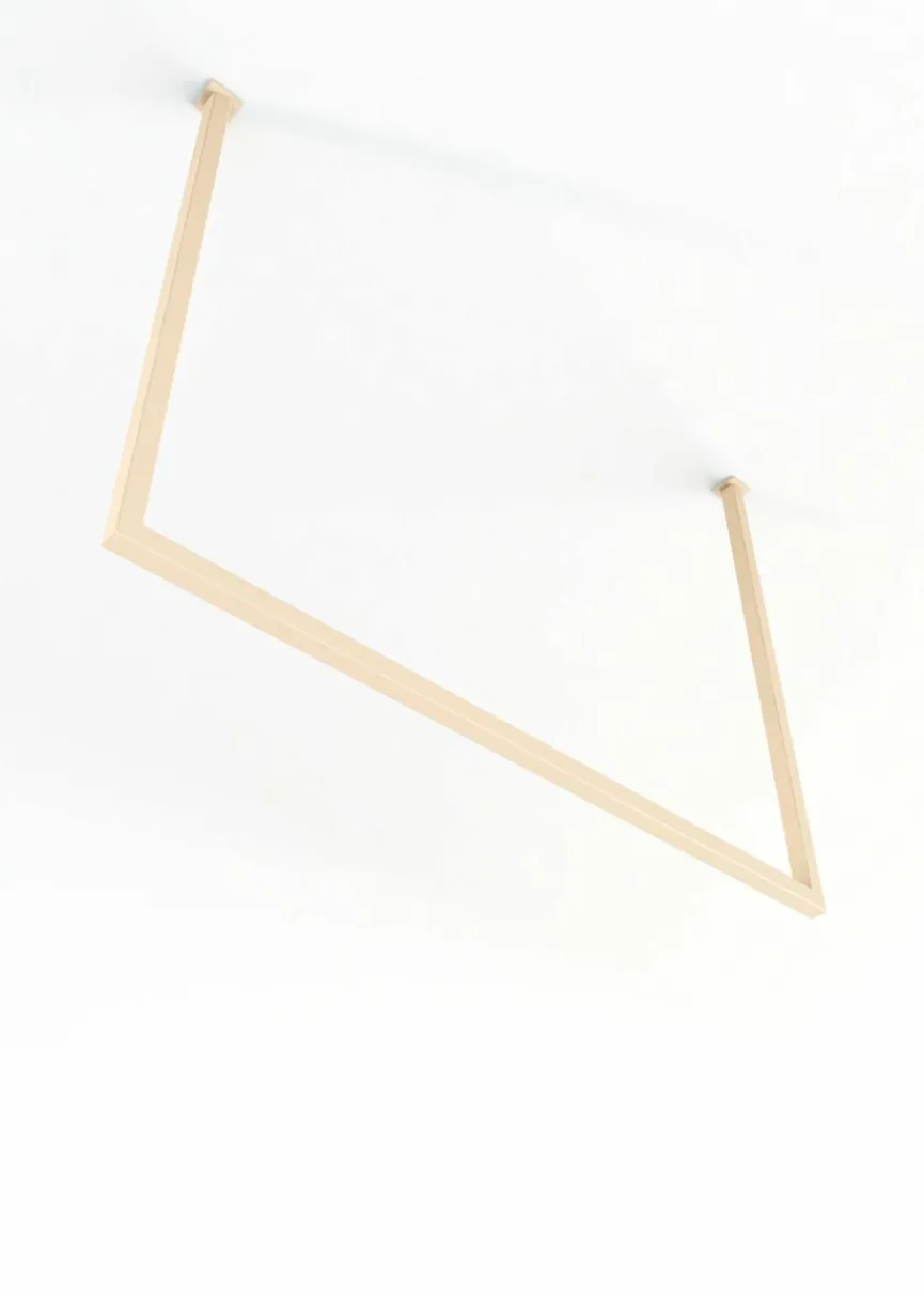 Hot Metallbude Kleiderstange Rubi 60x120 Cashew