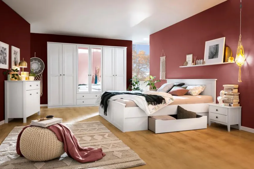 Clearance rauch ORANGE Kommode Rosenheim Weiß