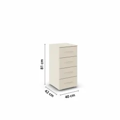 Clearance rauch ORANGE Kommode Aditio Box Champagner