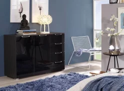 Sale rauch ORANGE Kommode Aldono Basalt