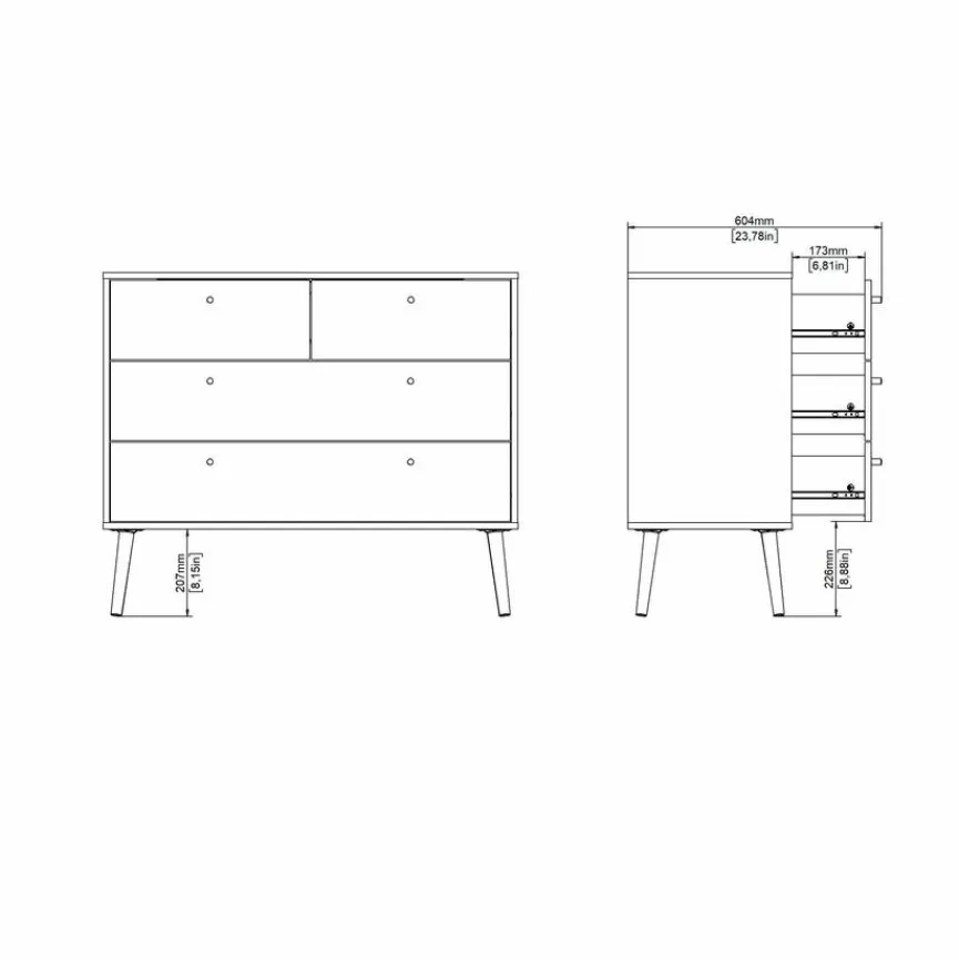 Kinder Tvilum Kommode Bodo