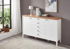 Outlet C.DISSELKAMP Kommode Castellino Weiß