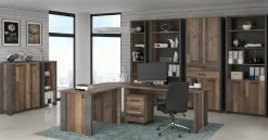 New FORTE Kommode Clif Dunkelbraun