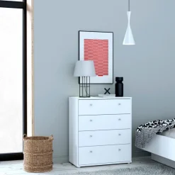 Outlet FORTE Kommode Faik Weiß