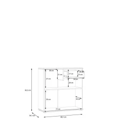 New FORTE Kommode Ganymede Salbei