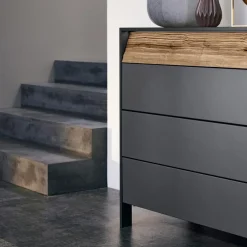 Best Musterring Kommode Joline Graphit