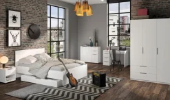 Outlet Composad Kommode Massimo Weiß Hochglanz