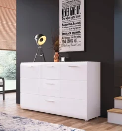 Discount Wójcik Kommode Merano Weiß