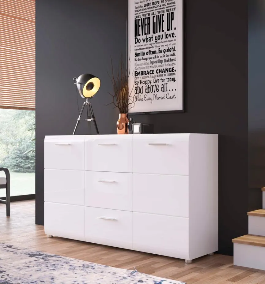 Discount Wójcik Kommode Merano Weiß