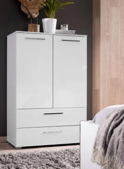 Outlet rauch ORANGE Kommode Montclar-Extra Weiß