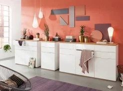 New Composad Kommode Mundi Weiß / Eiche