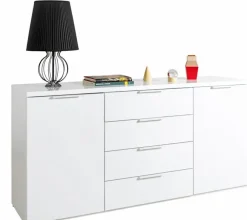 Online Composad Kommode Mundi Weiß / Hochglanz