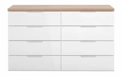 Discount Composad Kommode Mundi SZ Weiß / Hochglanz