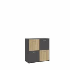 Hot FORTE Kommode Quadro Grau