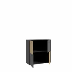 Hot FORTE Kommode Quadro Grau