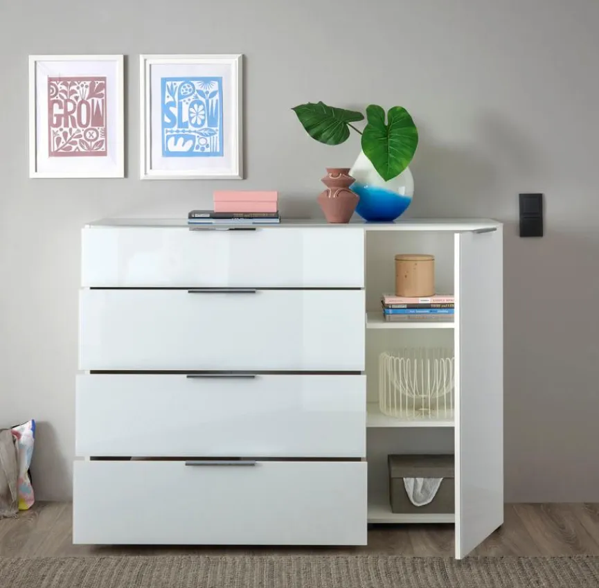 Discount Kommode Santorin Weiß