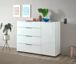 Discount Kommode Santorin Weiß