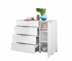 Discount Kommode Santorin Weiß