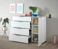 Discount Kommode Santorin Weiß