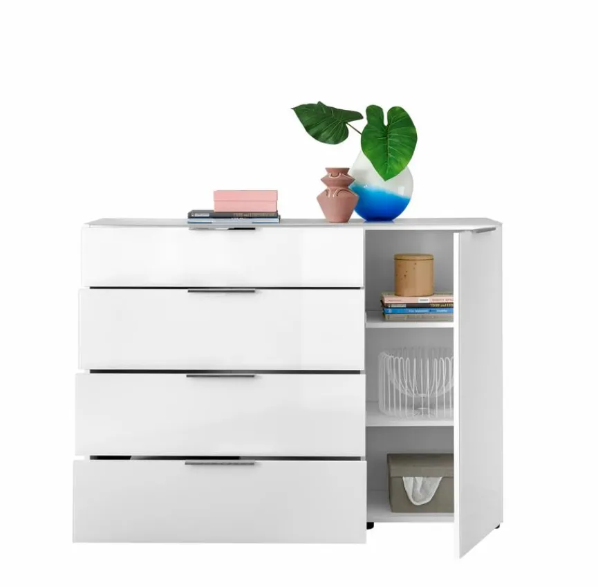 Discount Kommode Santorin Weiß