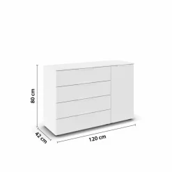 rauch BLACK Kommode Scale Box