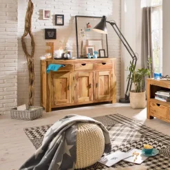 Hot WOLFMÖBEL Kommode Yoga Sheesham